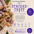 Strikketreff. Torsdag 23.juli Kl. 12.00 - 15.00