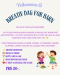 Kreativ dag for barn. Søndag 06. September kl. 12.00 - 15.00