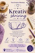 Kreativ skriving. Fredag 14 August